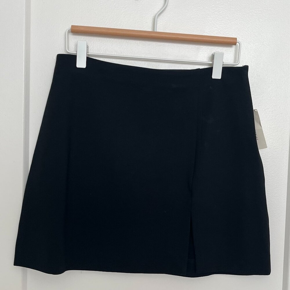 NWT Anthropologie Black Mini Skirt